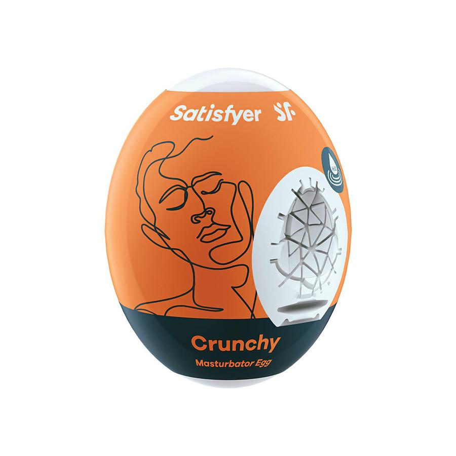 SATISFYER Мастурбатор Egg crunchy