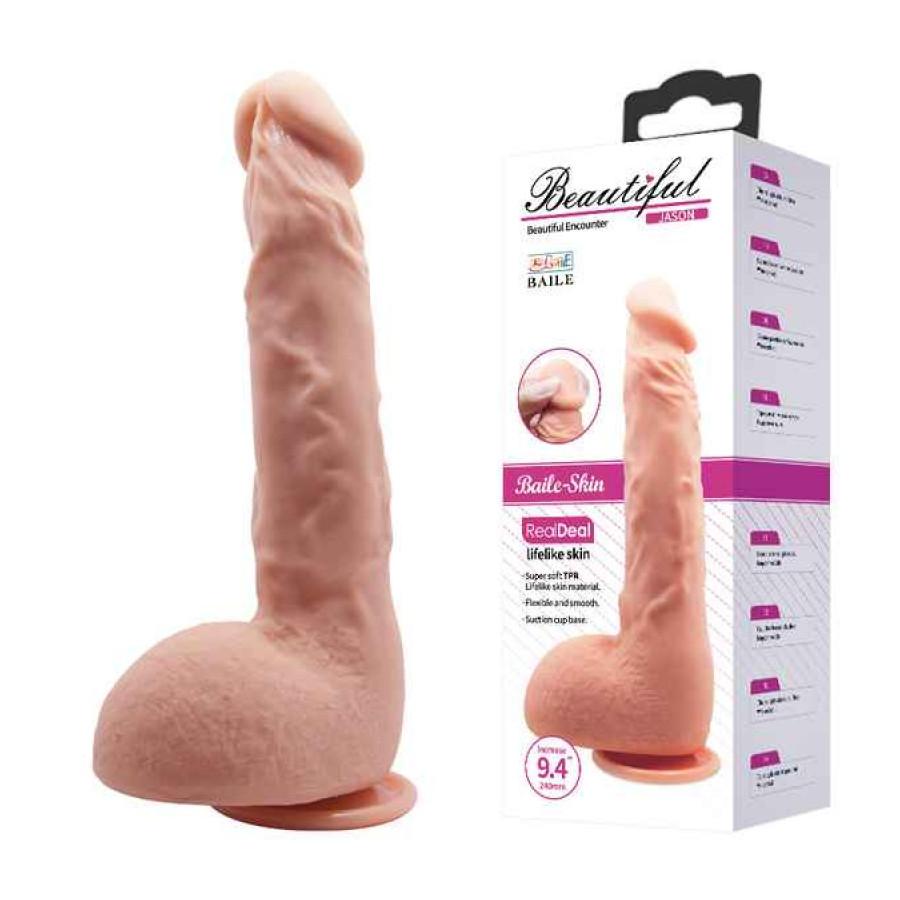 FANTAZIJA Меко дилдо Jason