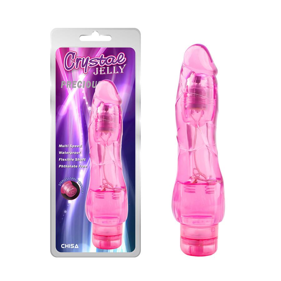 FANTAZIJA Розев вибратор Precious Pink, 20см.