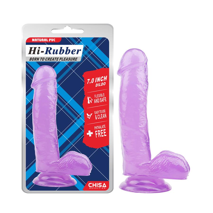 FANTAZIJA Виолетово реалистично дилдо 18см.