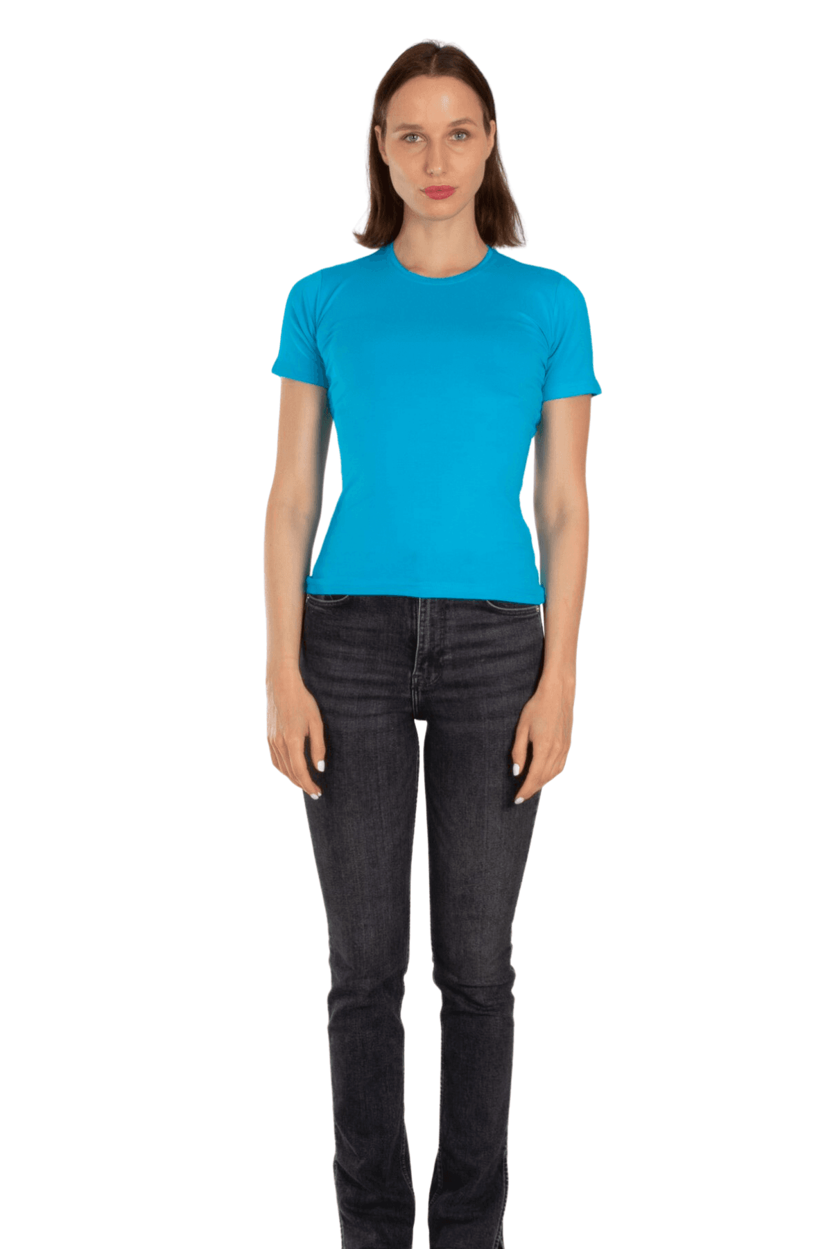 ARANCIA Женска маица, со краток ракав, тиркизна