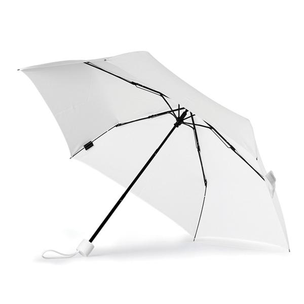 CASTELLI CAMPOS PLUS Склоплив чадор со рачно отворање, бел