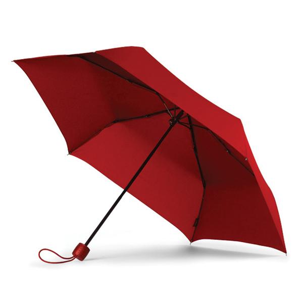 CASTELLI CAMPOS PLUS Склоплив чадор со рачно отворање, црвен