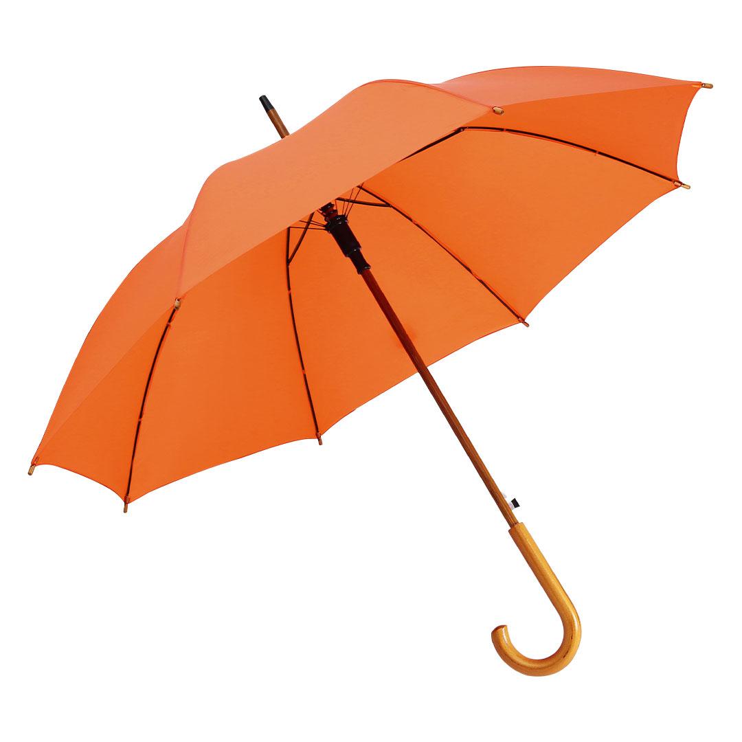 CASTELLI CLASSIC Чадор со автоматско отварање, портокалова