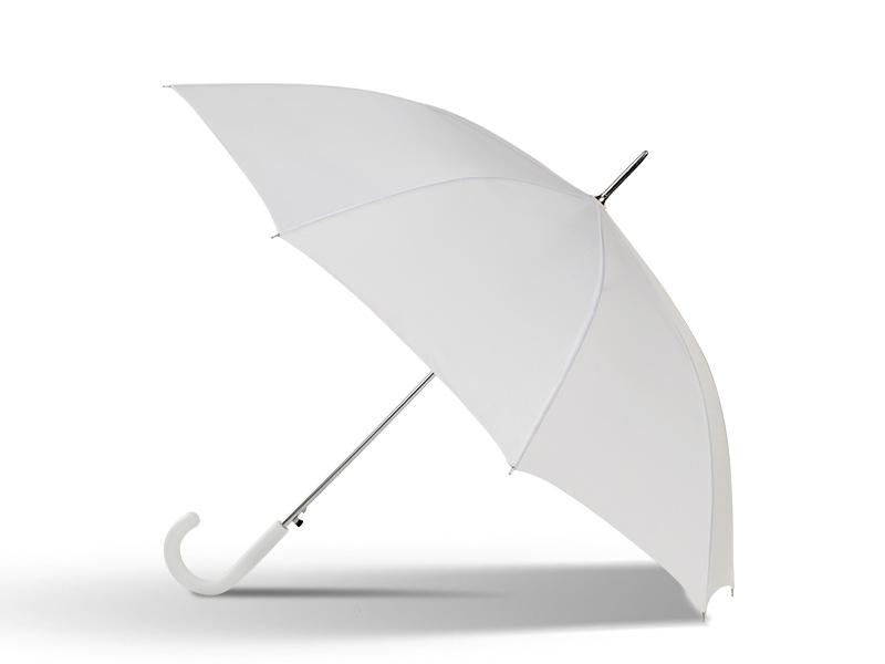 CASTELLI NIMBUS Чадор со автоматско отварање бел