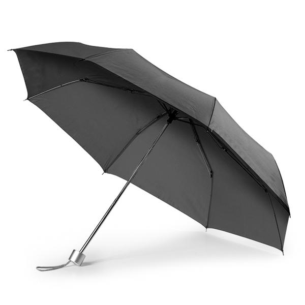 CASTELLI SUPER MINI Склоплив чадор со рачно отварање, црн