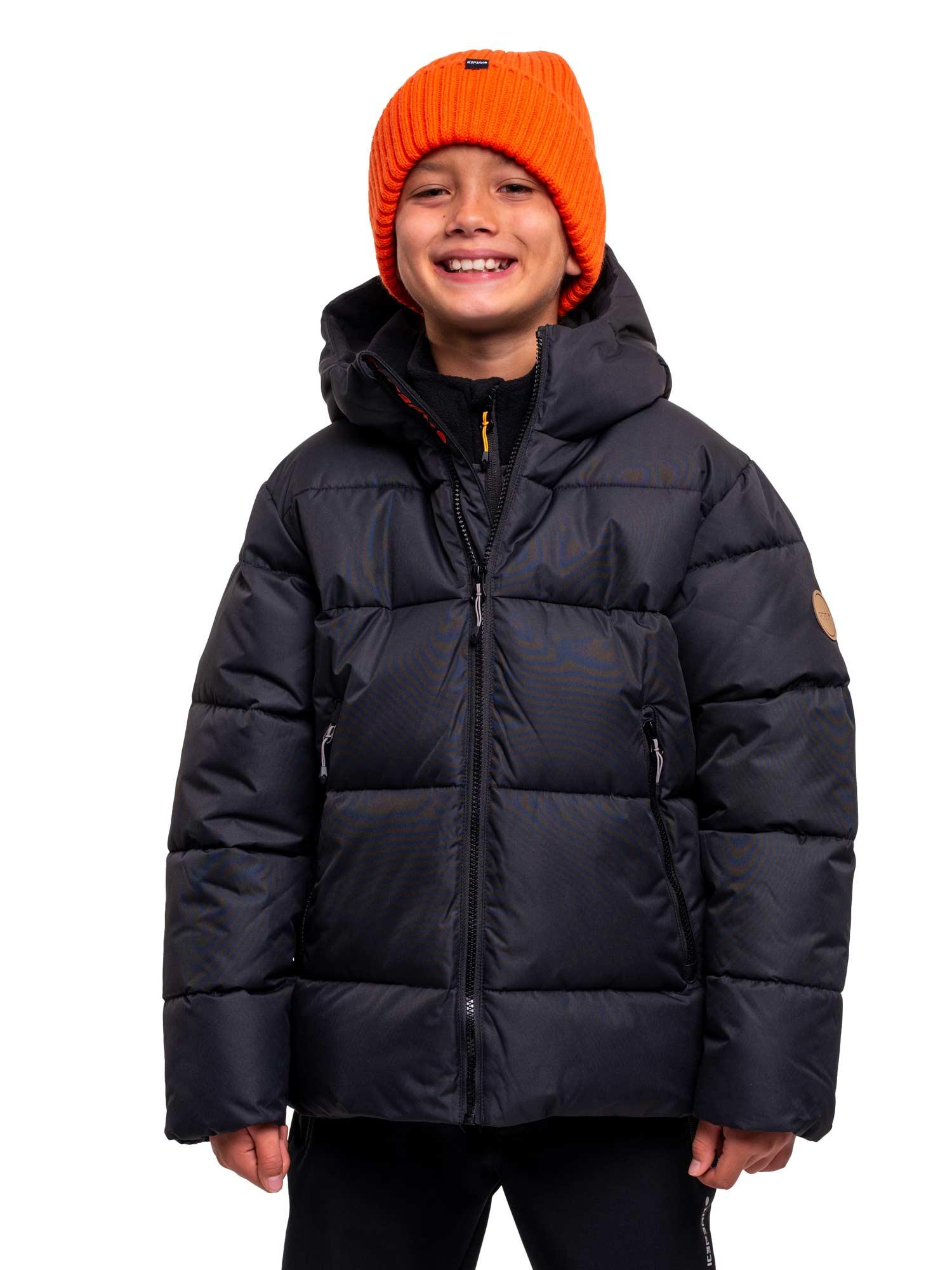 Selected image for ICEPEAK Јакна Kenmare Boys 4-50001-501 Црна