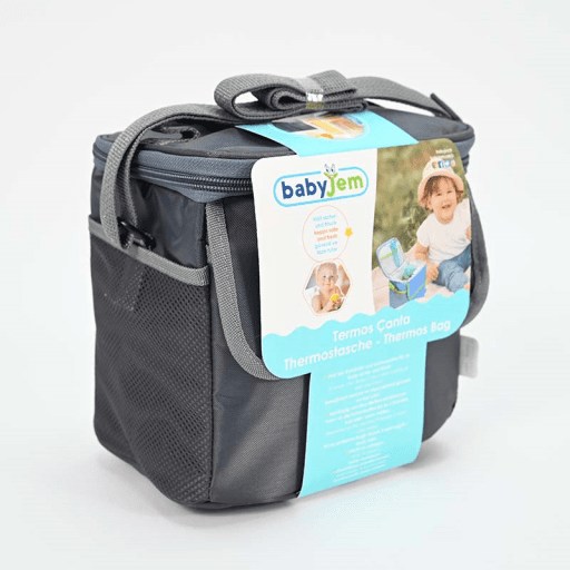 BABYJEM Торбица термос сива