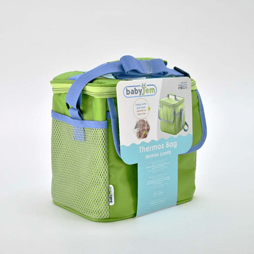 BABYJEM Торбица термос зелена