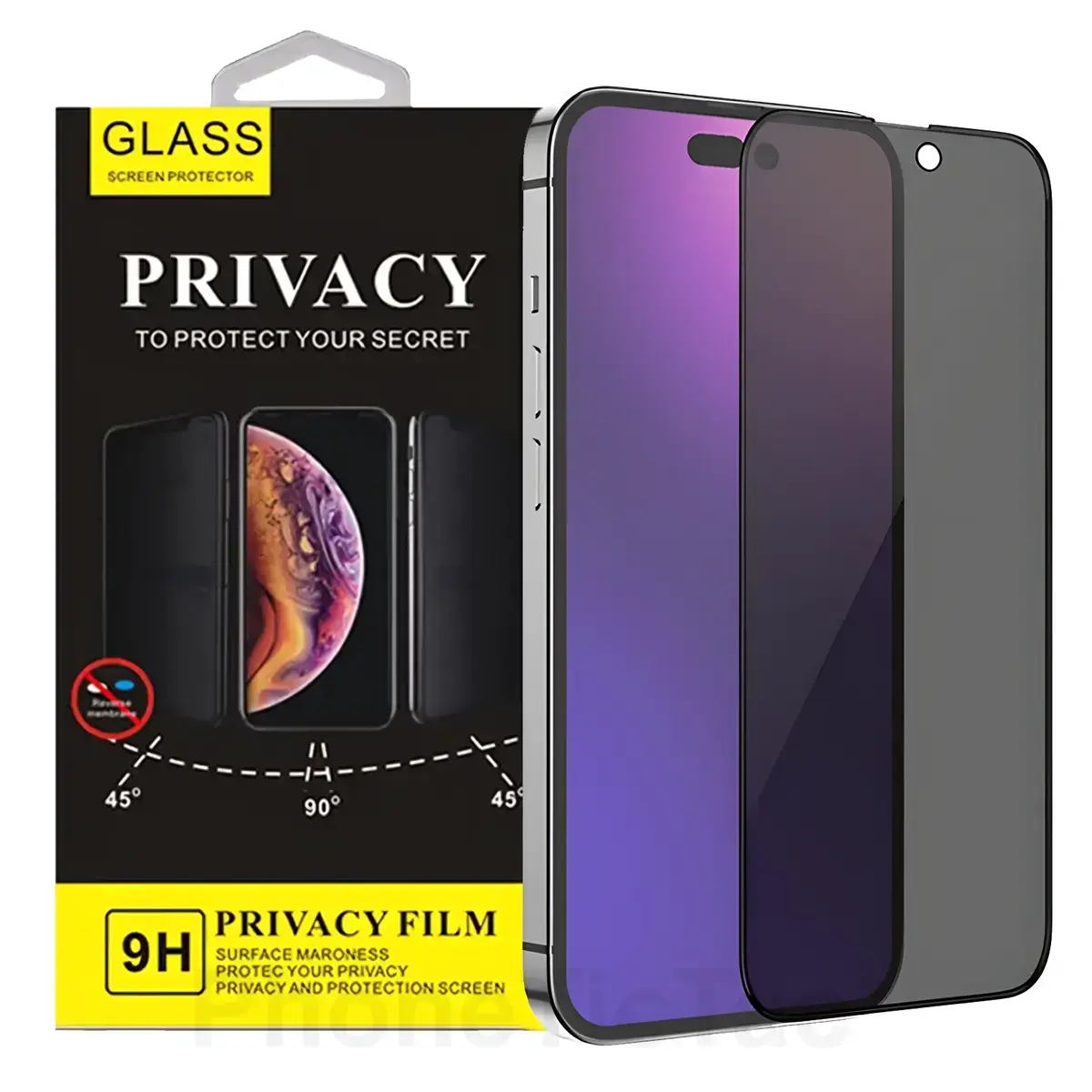Заштитно стакло за iPhone 12 Privacy Glass