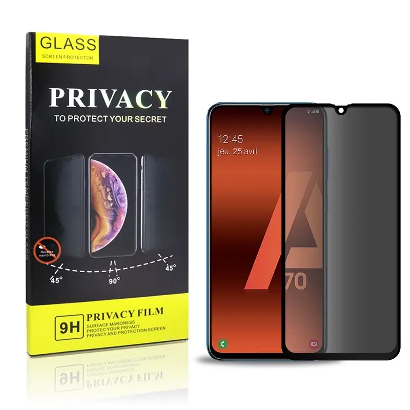 Заштитно стакло за SAMSUNG  A70 Privacy Glass