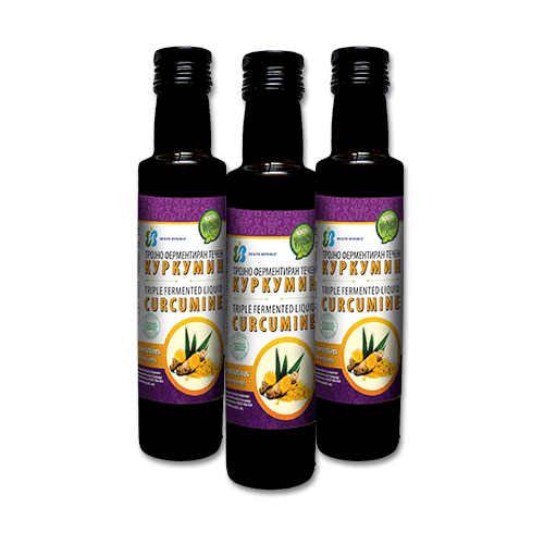 HEALTH REPUBLIC Тројно ферментиран течен куркумин, 3x500мл