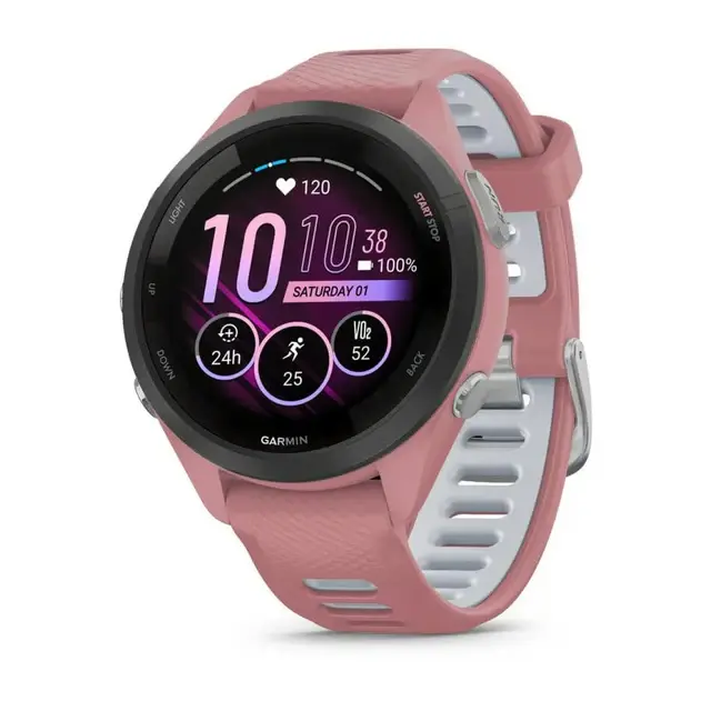 Garmin Паметен часовник Forerunner 265S Music, Розев