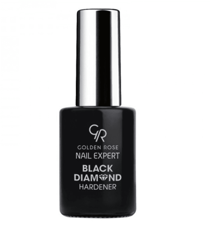 GOLDEN ROSE Зацврстувач за нокти Expert Black Diamond