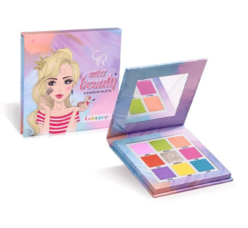 GOLDEN ROSE Палета сенки за очи Miss Beauty Colorpop