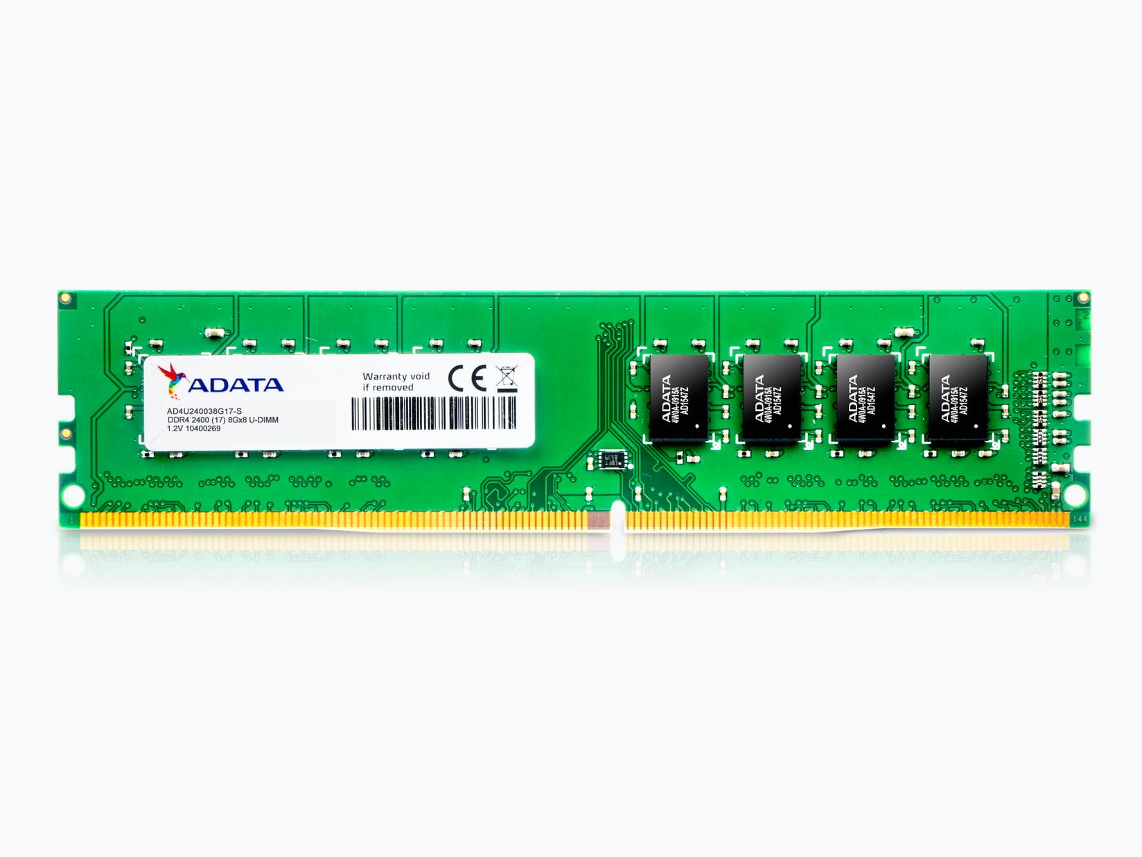 ADATA RAM DDR4 8GB 2400Mhz, CL17