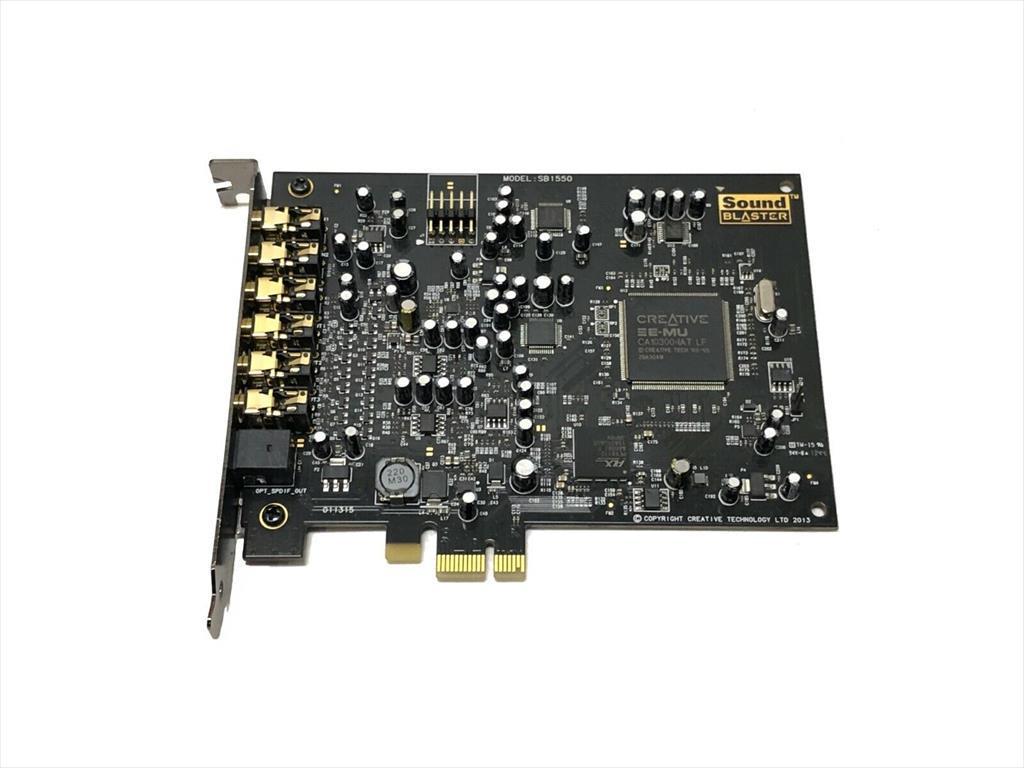 CREATIVE Звучна картичка sound pcie card audigy rx audio 7.1 Channels asio 2.0, Sb1550