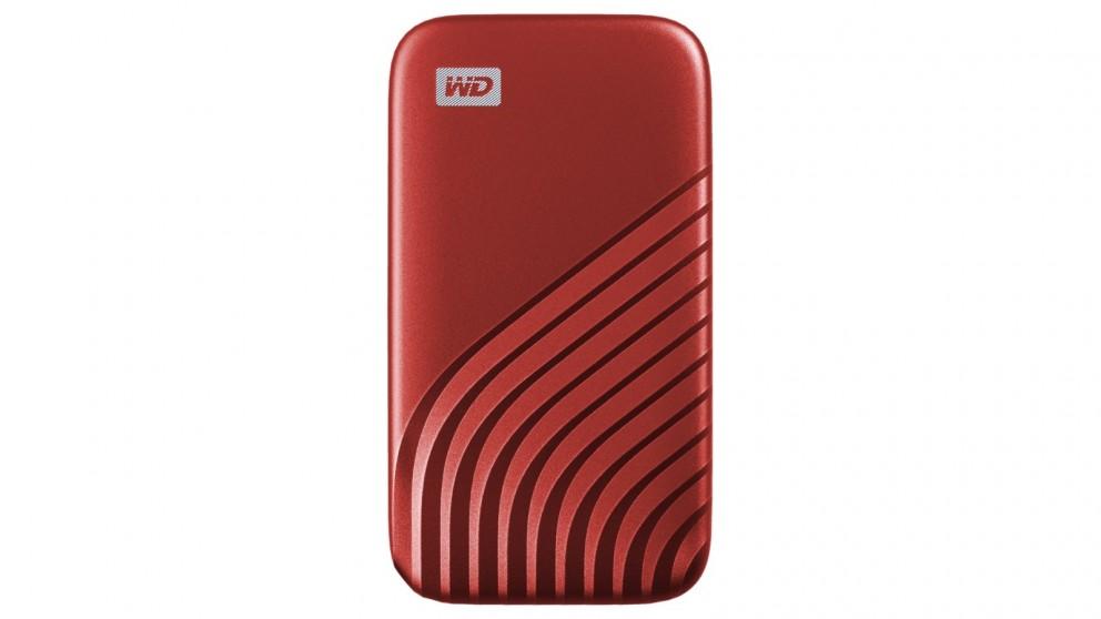WESTERN DIGITAL SSD 500GB Мој пасош Пренослив црвено