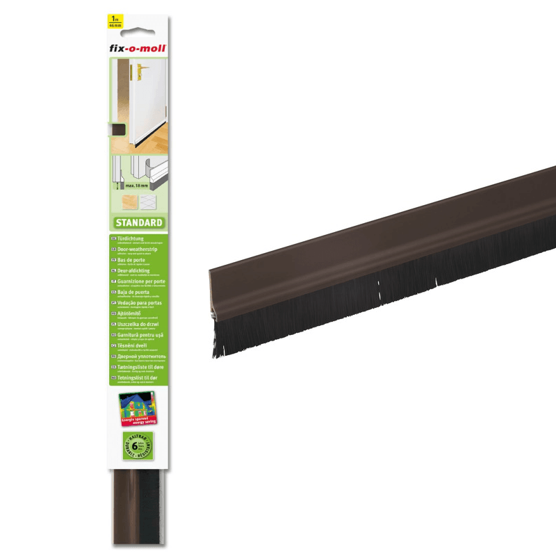 Fix-o-moll Метлилца за врата стандард црна 1 Х 4.6 см.