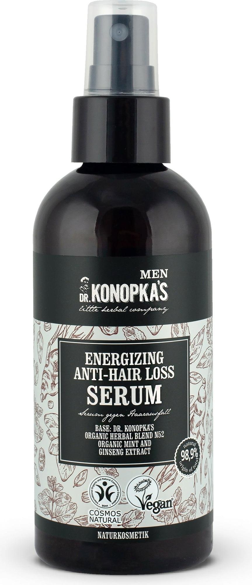DR. KONOPK Energizing серум против опаѓање на коса за мажи - 170 мл.
