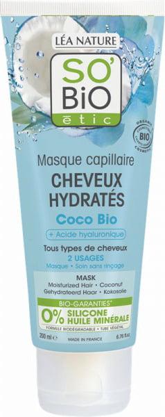 SO'BiO ETIC Sulfate free маска за сите типови на коса од кокос без сулфати - 200 мл.