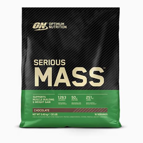 OPTIMUM NUTRITION Serious Mass 5455гр - Ванила