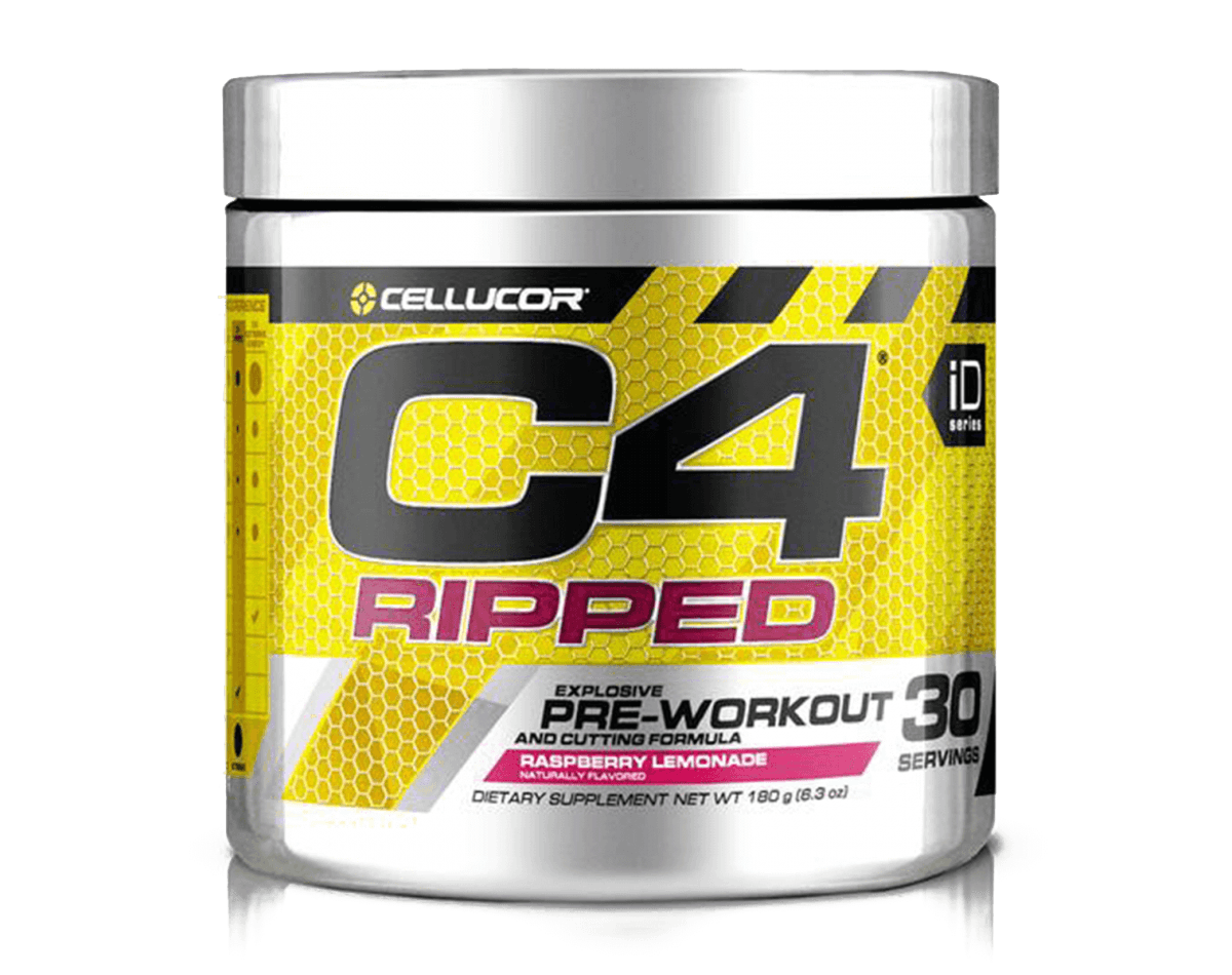 C4 RIPPED Pre-Workout 30порции- Icy Blue Raspberry