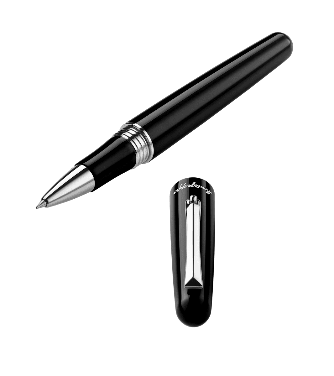 Montegrappa Ролер ELMO 01, црн