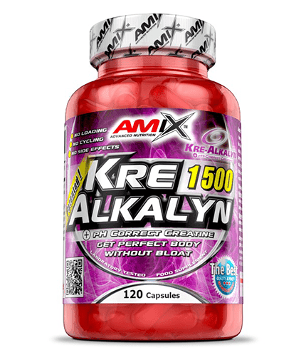 AMIX Креатин Alkalyn® 120капсули