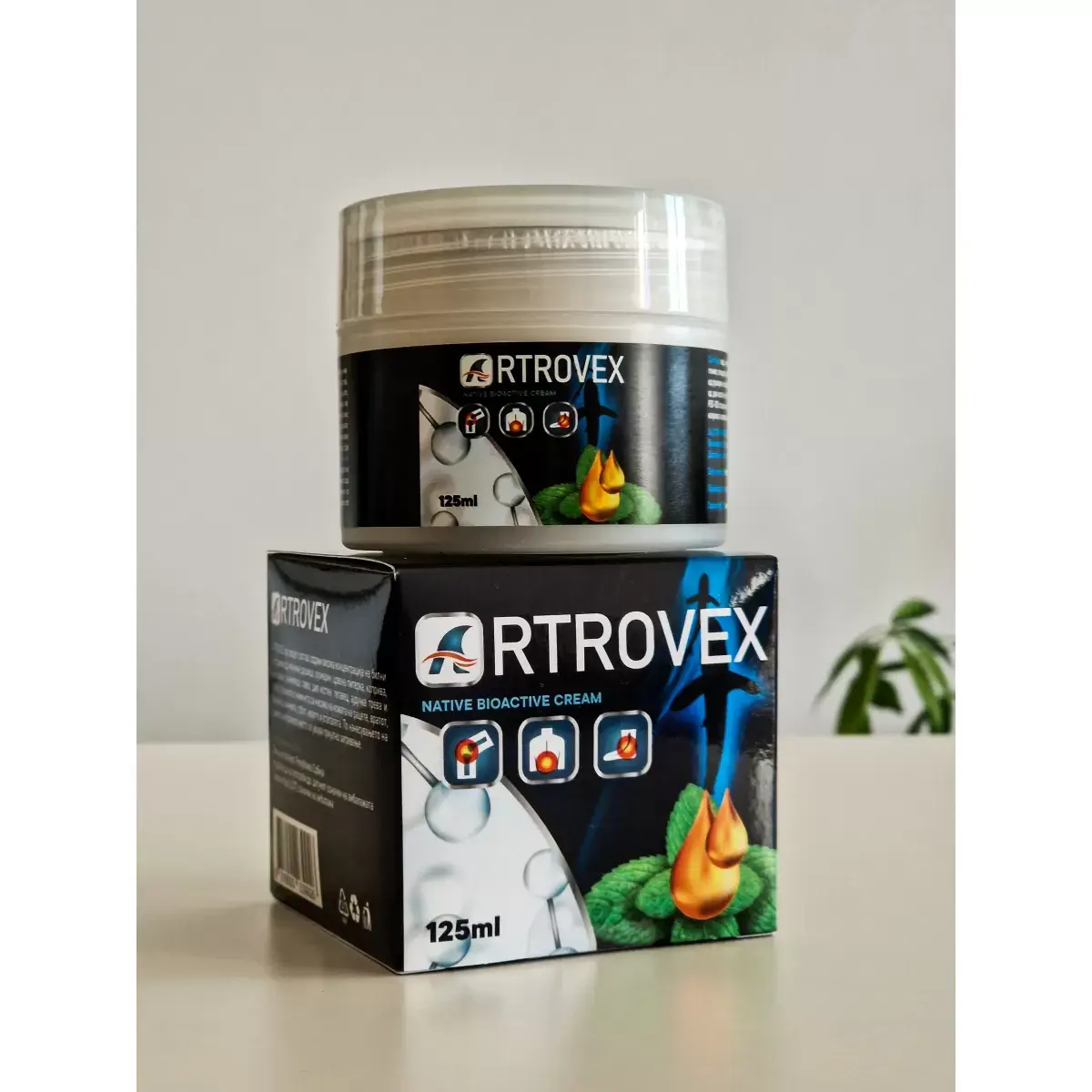 ARTROVEX Биоактивна крема против болки во телото, 125мл.