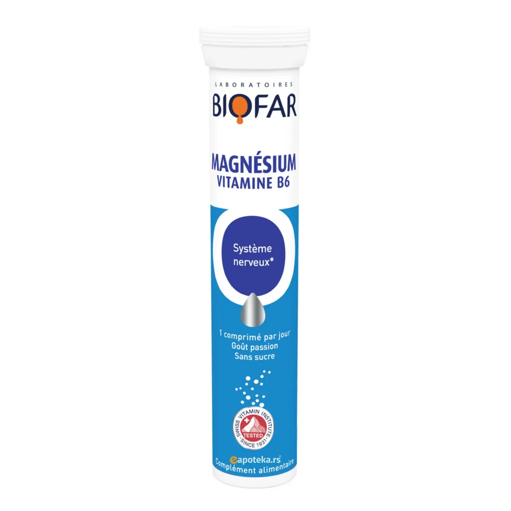 BIOFAR Magnesium+B6, 20 Eff