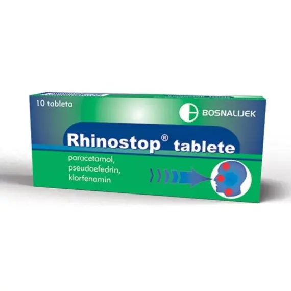 BOSNALIJEK Риностоп таблети 10 x(25,1 mg+2,54 mg +61,20 mg)