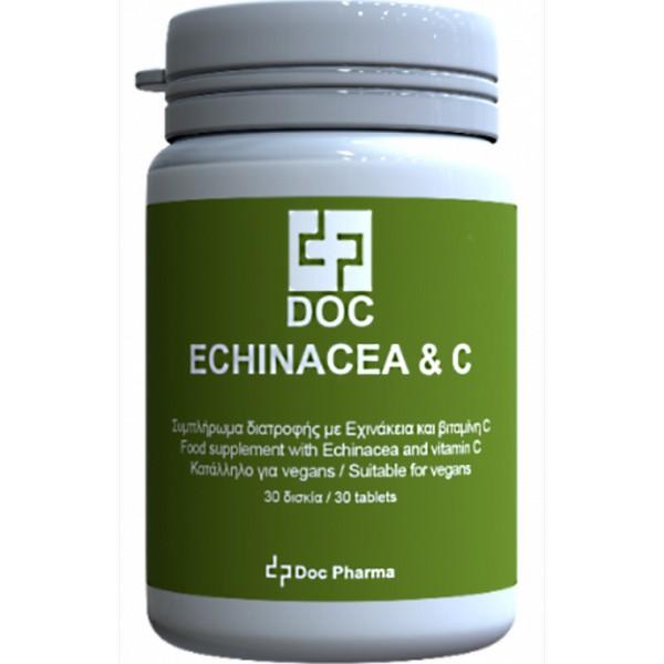 DOC PHARMA Echinacea витамин ц x30 таблети