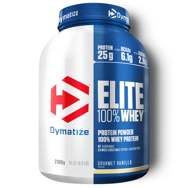 DYMATIZE Протеин Dymatize elite 100% whey protein 2.1Kg - vanilla