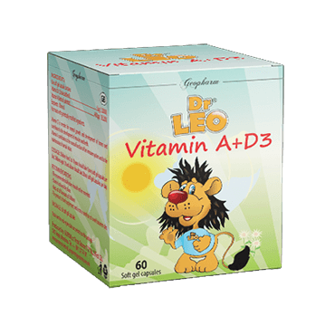 GEOPROM Dr.Leo витамин a+d перли x60