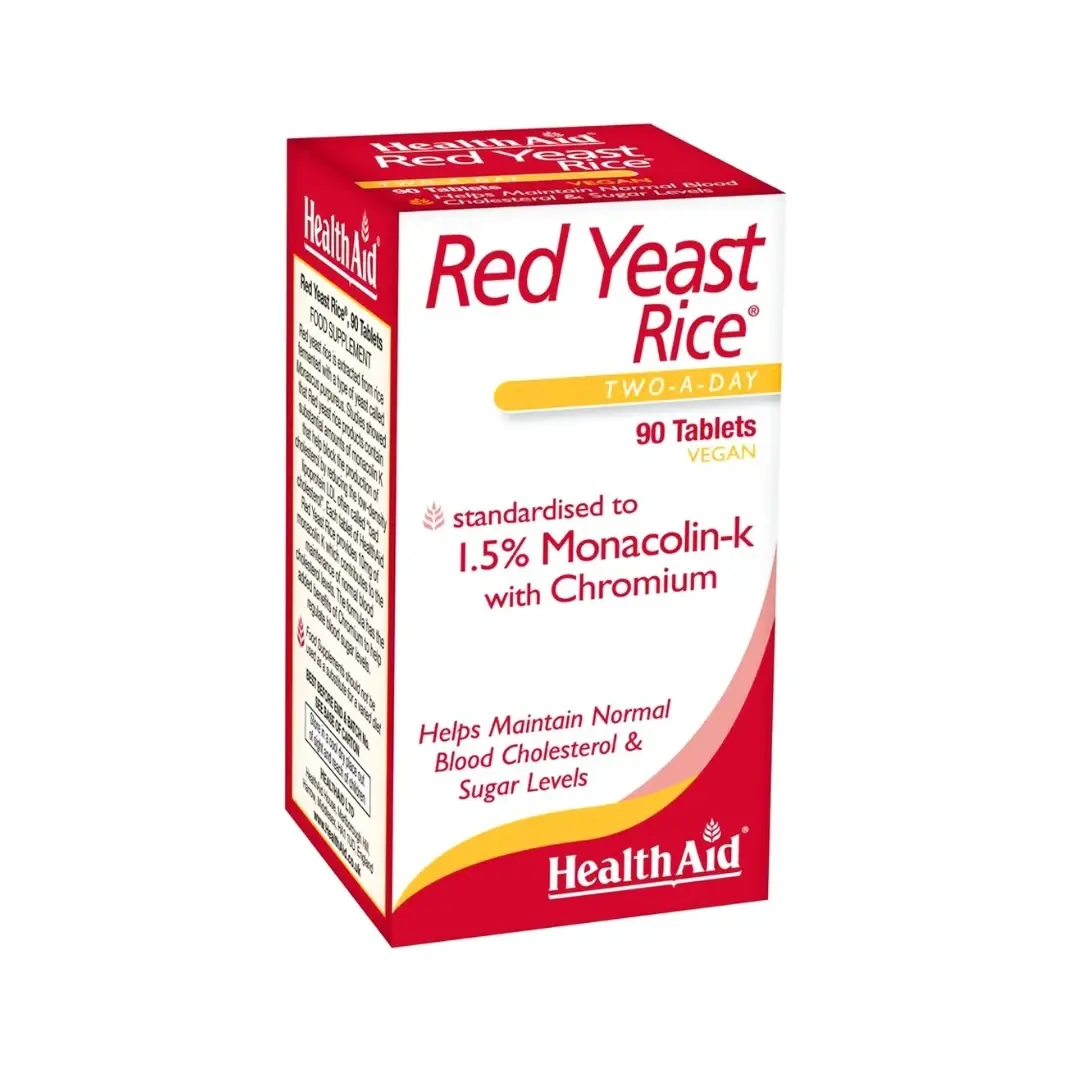 HEALTHAID Red yeast rice 90 таблети