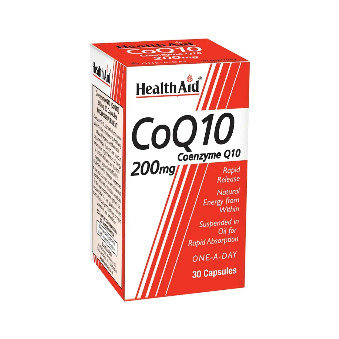 HEALTH AID капсули Coenzyme Q10 200 mg 30/1