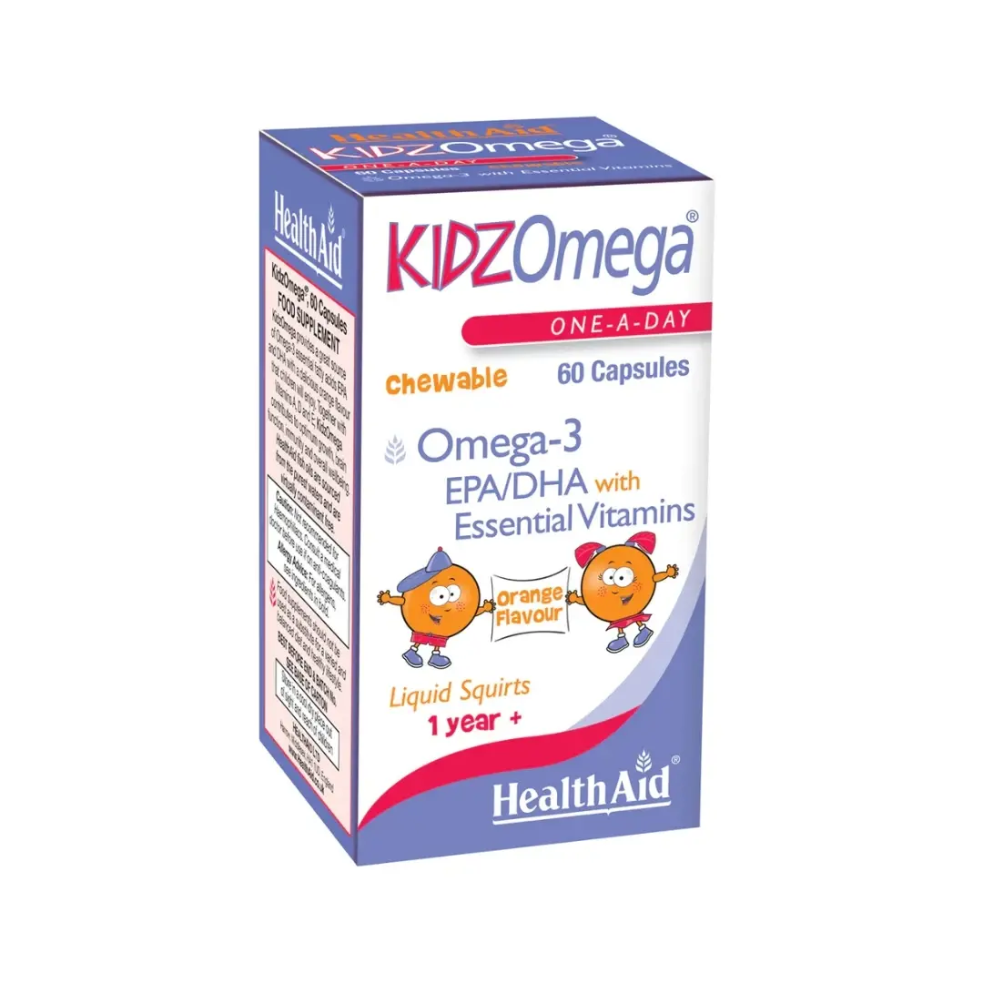 HEALTH AID Капсули за џвакање KIDZ Omega 60/1