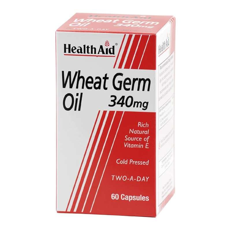 HEALTHAID Wheat germ oil 60 капсули
