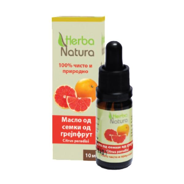 HERBA Natura-масло од семки од грејпфрут ml масло , 10 ml
