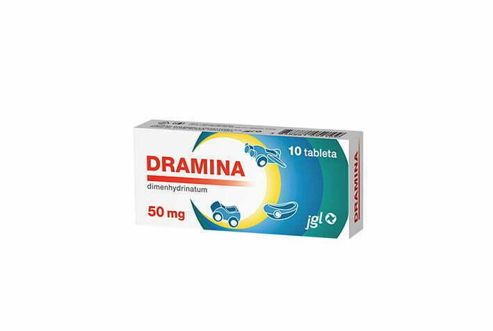 JGL Драмина таблети 10x50 мг