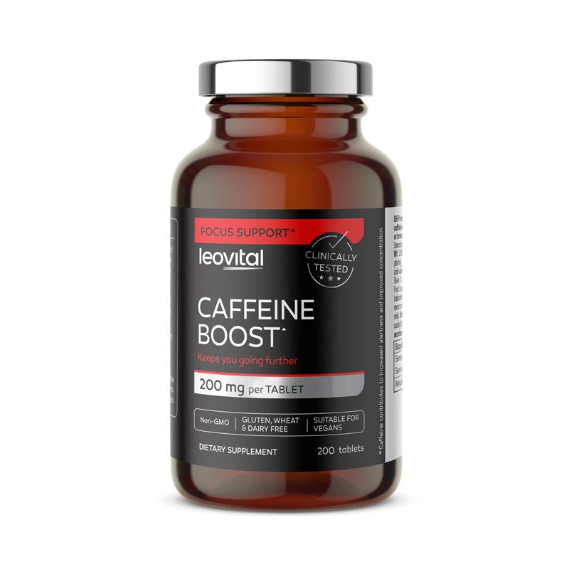 LEOVITAL Стимуланс за енергија Caffeine Boost 200 капсули