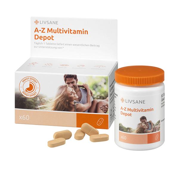 LIVSANE A-z мултивитамин depo таблети , 60 парчиња