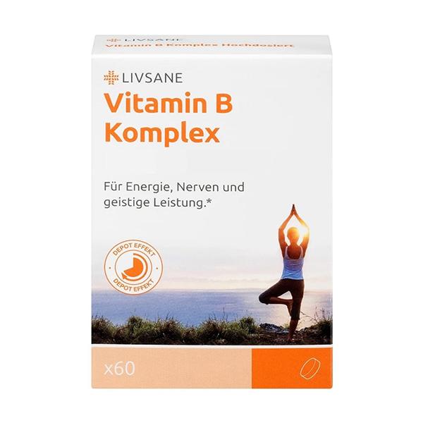LIVSANE Vitamin b komplex-60 таблети