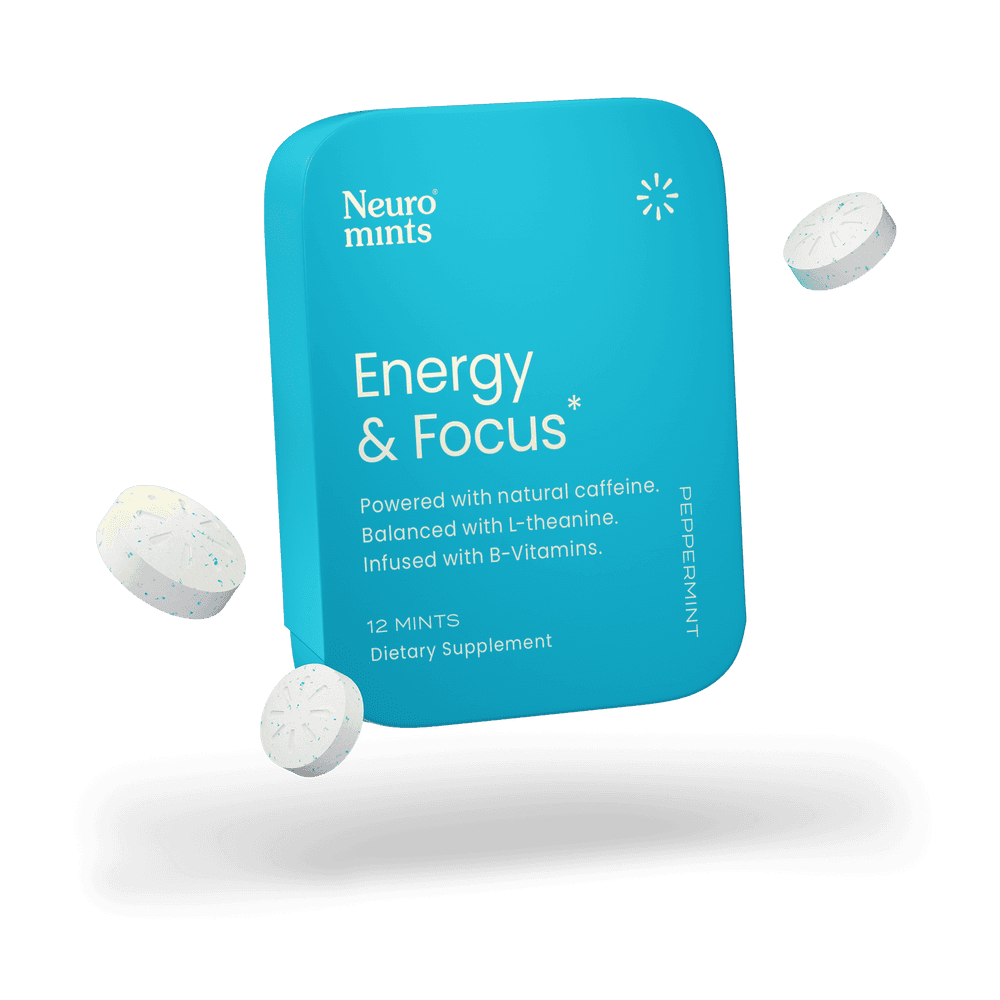 NEURO Energy & Focus пастили со вкус на пеперминт
