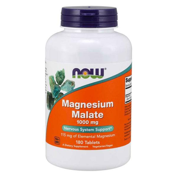NOW FOODS Magnezium malate/ 180 таблети