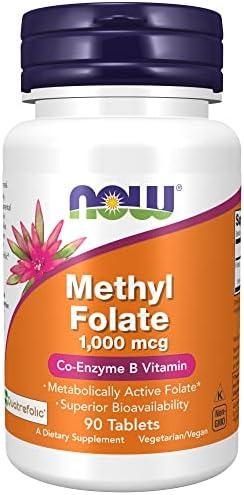 NOW FOODS Methyl folate 1000 mcg / 90 таблети