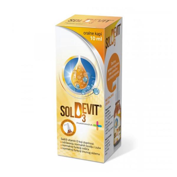 PHARMANOVA Soldevit масло за орална употреба , 10 ml