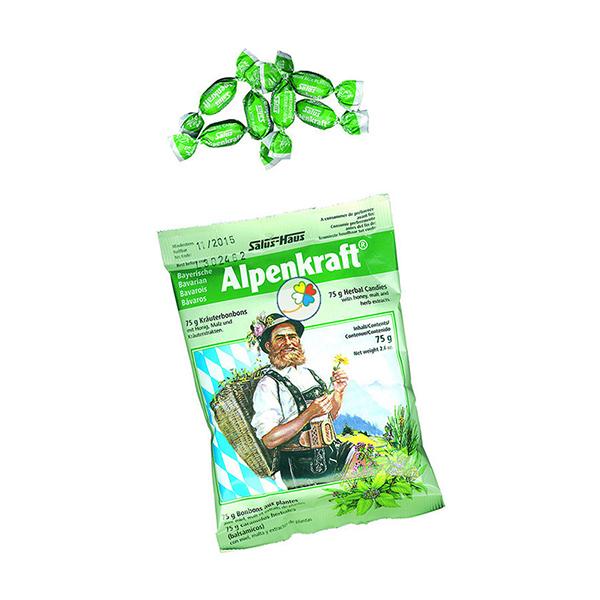 SALUS Alpenkraft бомбони за ублажување кашлица бомбони , 75 g