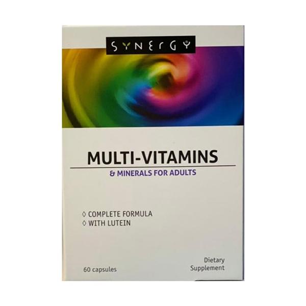 SYNERGY Мултивитамини за возрасни-60 капсули , 60 парчиња
